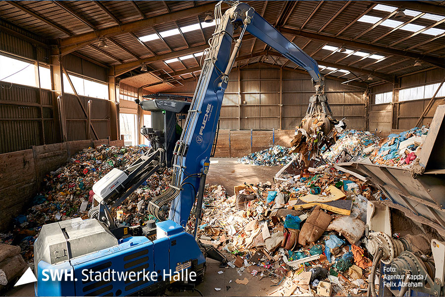 Neuer Bagger mit E-Antrieb